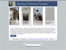Tablet Screenshot of americanlimestone.com